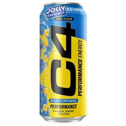 C4 Energy Jolly Rancher Blue Raspberry 16fz - 16 Fz