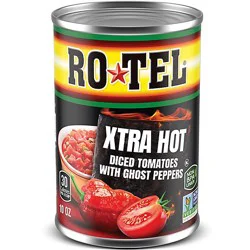 Ro-Tel Xtra Hot Diced Tomatoes With Ghost Peppers - 10 Oz