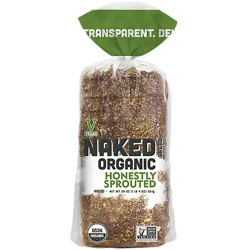 Naked Organic Honestly Sprouted Bread - 20 Oz