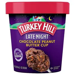 Turkey Hill Late Night Chocolate Peanut Butter Cup 14 Oz - 14 Fz