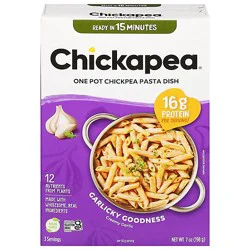 Chickapea Pasta Dish Creamy Garlic - 7 Oz
