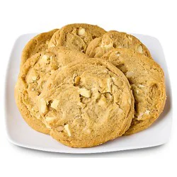 White Chocolate Macadamia Cookies 6 Count - EA