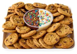 Chocolate Chip Mini Cookies With Icing 60 Count - Ea