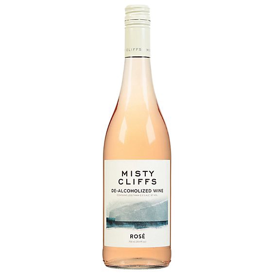slide 1 of 1, Misty Cliffs Non Alcoholic Rose Wine - 750 Ml, 750 ml