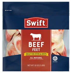 Swift Beef Feet Sliced 32 Oz - 32 Oz
