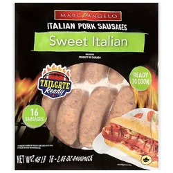 Marcangelo Mild Italian Sausage - 39.36oz