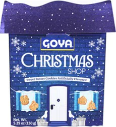 Goya Shop Cookies Sweet Butter Christmas 5.29 Oz - 5.29 Oz