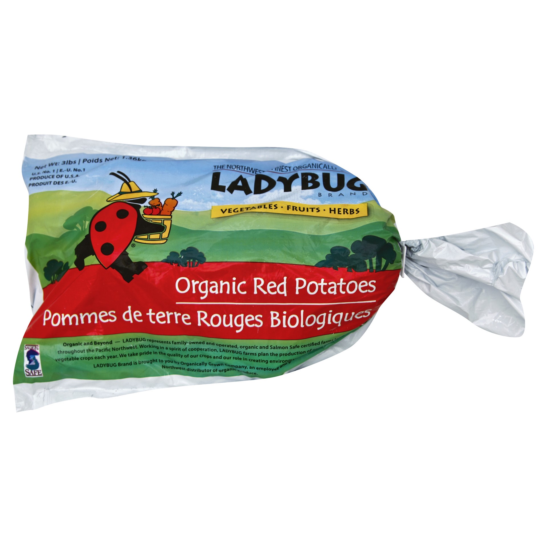 slide 5 of 5, Potatoes Red Kraft Organic 3 Lb - 3 Lb, 3 lb