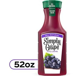Simply Grape Nc Bottle 52 Fl Oz - 52 Fz