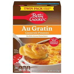 Betty Crocker Au Gratin Casserole Potatoes Twin Pack - 8 Oz