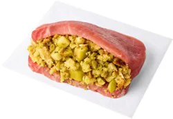 Pork Chops Suffed With Apple Almond Net Wt 8 Oz - Lb