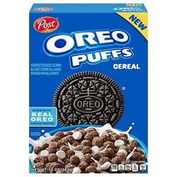 Post Oreo Puffs Cereal 10 Ounce - 10 Oz