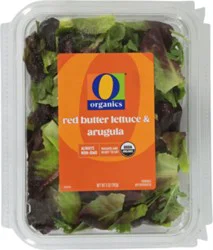 O Organics Lettuce Red Baby Butter & Arugula 5 Oz - 5 Oz