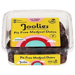 Joolies Medjool Dates Pit Free - 12 Oz