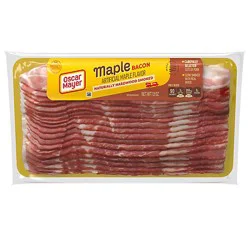 Oscar Mayer Naturally Hardwood Smoked Maple Bacon - 12 Oz
