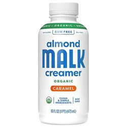 Malk Almond Creamer Caramel - 16 Fz