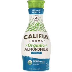 Califia Farms Organic Vanilla Almond Milk 48 Fz - 48 Fz