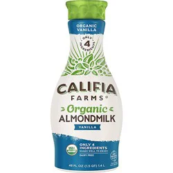 Califia Farms Organic Vanilla Almond Milk 48 Fz - 48 Fz