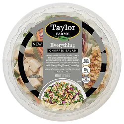 Taylor Farms Everything Bagel Chopped Salad 7oz - 7 Oz