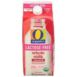O Organics Lactose Free Whole Milk 64 Fl. Oz. - 64 Fl. Oz.