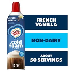 Coffee Mate Cold Foam French Vanilla 14oz - 14 Oz