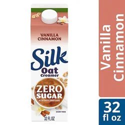 Silk Oat Cinnamon Vanilla Zero Sugar 32oz - 32 Fz