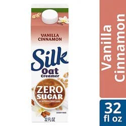 Silk Oat Cinnamon Vanilla Zero Sugar 32oz - 32 Fz