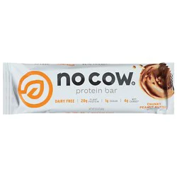 No Cow Bar Chunky Peanut Butter - 2.12 Oz