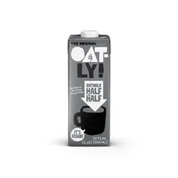 Oatly Oatmilk Barista Half & Half Chilled 32fz - 32 Fz