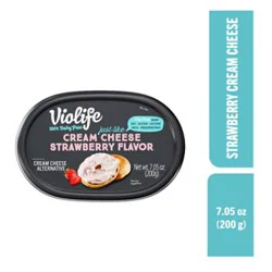 Violife Just Like Cream Cheese Strawberry 7.05oz - 7.05 Oz
