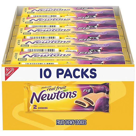 slide 1 of 1, Newtons Fig Multipack - 10 Count, 10 ct