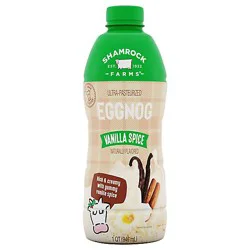 Shamrock Farms Vanilla Spice Eggnog 32 Oz - 32 Oz