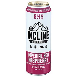 Incline Imperial Raspberry Cider 19.2 Fl Oz In Cans - 19.2 Fz