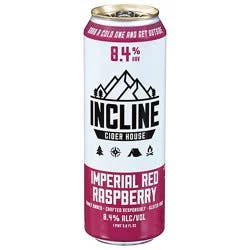 Incline Imperial Raspberry Cider 19.2 Fl Oz In Cans - 19.2 Fz