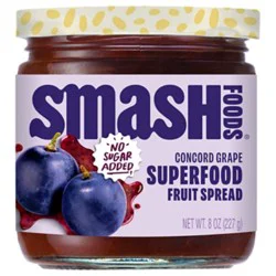 Chia Smash Jam Concord Grape - 8 Oz