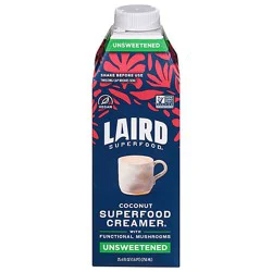 Laird Superfood Creamer Liquid Unsweetned - 25.4 Fz