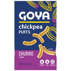 Goya Chickpea Puffs Churro 4oz. - 4 Oz