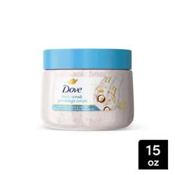 Dove Scrub Macadamia Rice Milk 425 Gr - 425 Gr