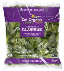 Cal-Organic Farms Organic Chopped Collard Greens 10oz - 10 Oz