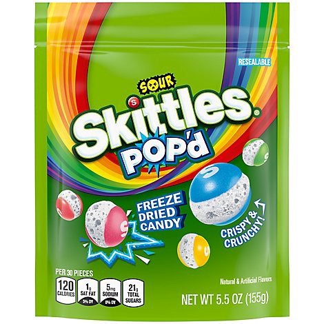 slide 1 of 1, Skittles Pop Sour Sup 5.5 Oz Per Bag - 5.5 OZ, 5.5 oz