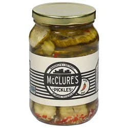 Mcclures Spicy Dill Slices Ngmo - 16 Oz