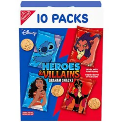 Teddy Grahams Heroes & Villains Honey - 10 Count