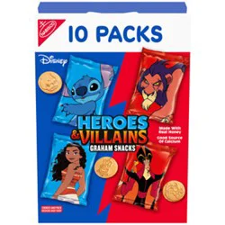 Teddy Grahams Heroes & Villains Honey - 10 Count