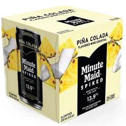 Minute Maid Spiked Pina Colada 4pk Wine - 4-200ml