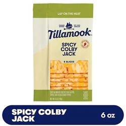 Tillamook Spicy Colby Jack Cheese Slices - 6 Oz