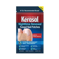 Kerasal Nighttime Renewal Fungal Patchest - 14 Ct