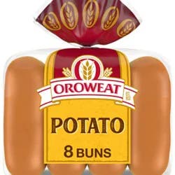 Oroweat Potato Hot Dog Buns - 15 Oz