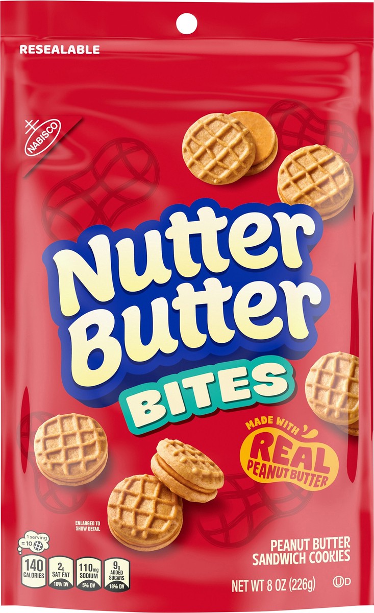 slide 10 of 12, Nutter Butter Snak Saks 8oz - 8 Oz, 8 oz