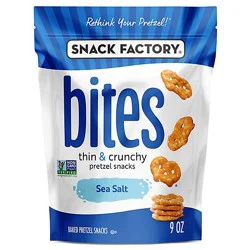 Snack Factory Bites Sea Salt - 9 Oz