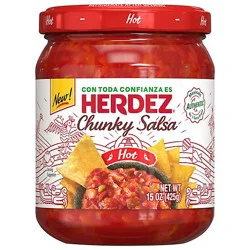 Herdez Chunky Hot 15 Oz - 15 Oz
